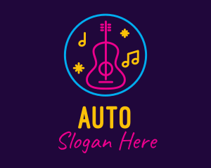 Signage - Neon Music Bar Lounge logo design