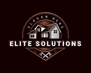 Broker - Roofing Real Esate Construction logo design