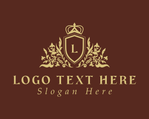 University - Gold Shield University logo design