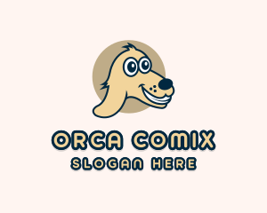 Dog Cartoon Character Logo