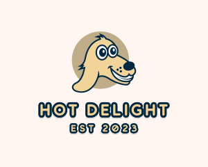 Dog Cartoon Character logo design