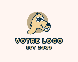 Cartoon - Dog Cartoon Character logo design