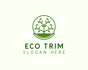 Eco Tree Wellness logo design