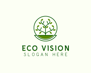 Eco Tree Wellness logo design