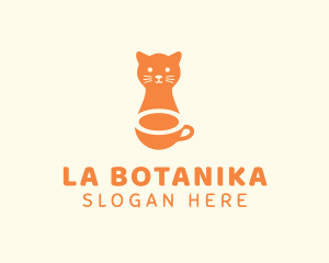 Barista - Cat Barista Cup logo design