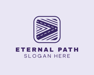 Highway Road Path logo design