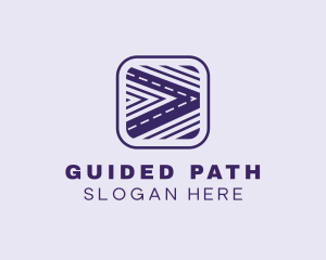 Highway Road Path logo design