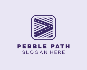 Highway Road Path logo design