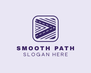 Highway Road Path logo design