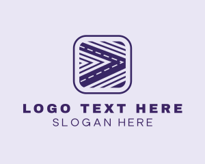 Roadway - Highway Road Path logo design