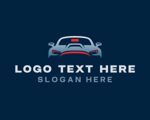 Car Detail - Sports Car Automobile Detailing logo design