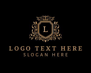 Letter - Ornamental Shield Cutlery Restaurant logo design
