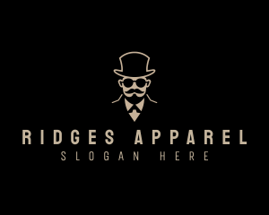 Sunglasses Gentleman Apparel logo design