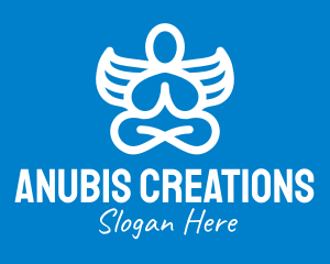 Angelic Yoga Meditation logo design