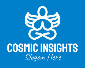 Angelic Yoga Meditation logo design