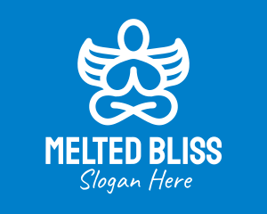 Angelic Yoga Meditation logo design