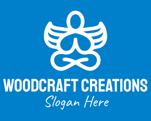 Angelic Yoga Meditation logo design