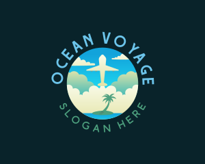 Vacation Plane Travel logo design