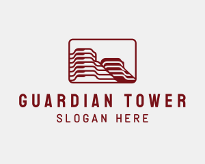 Building Tower Architecture logo design