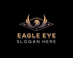 Eagle Bird Wings logo design