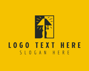 How - Lamp Light Furniture logo design
