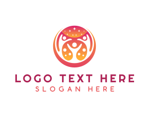 People - People Community Organization logo design