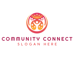 People Community Organization logo design