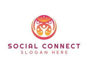 People - People Community Organization logo design