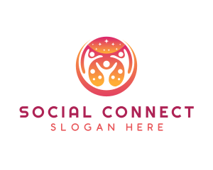 People Community Organization logo design