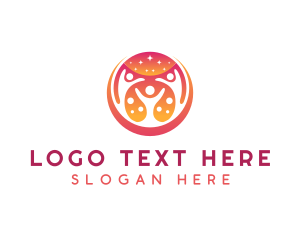 People Community Organization logo design