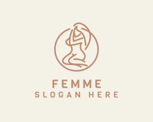 Sexy Adult Female logo design