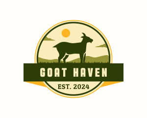Wild Goat Ranch logo design