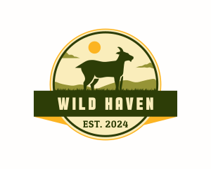 Wild Goat Ranch logo design