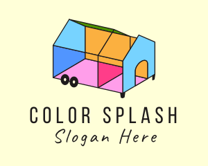 Colorful Trailer Housing  logo design