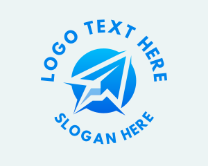 Paper Plane Logistics Logo