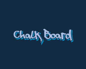 Graffiti Shadow Chalk logo design