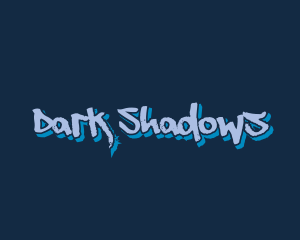 Graffiti Shadow Chalk logo design