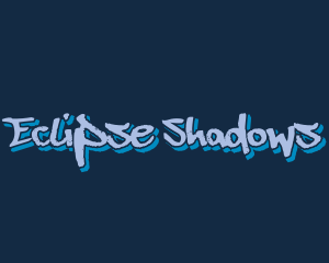 Graffiti Shadow Chalk logo design