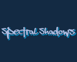 Graffiti Shadow Chalk logo design