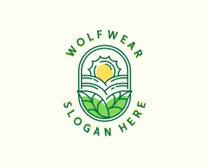 Organic - Agriculture Plant Field logo design