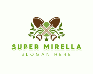 Gardening Shovel Farm Logo