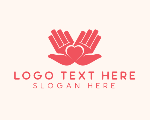 Non Profit - Palm Heart Charity logo design