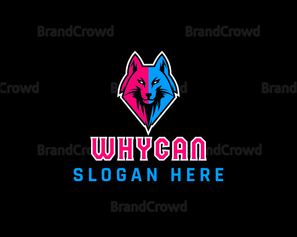 Wolf Head Avatar Logo