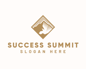 Summit Mountain Peak logo design