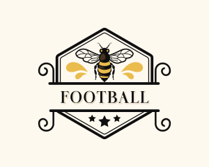 Natural Bee Honey  Logo