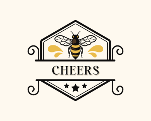 Star - Natural Bee Honey logo design