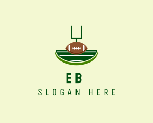 Ball - Football Pitch Goal logo design