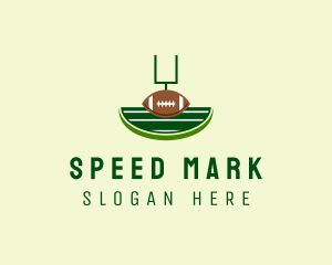 Football Pitch Goal  logo design