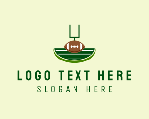 Football-cards - Football Pitch Goal logo design