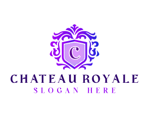 Royal Ornamental Crest logo design